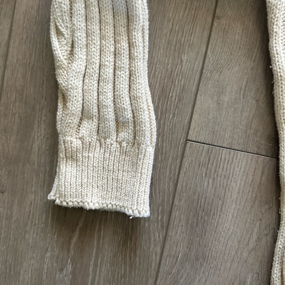 Vintage Bill Blass Sweater Medium Cream Diamond Knit Pattern Grandpa‎ USA Y2K - Picture 4 of 7